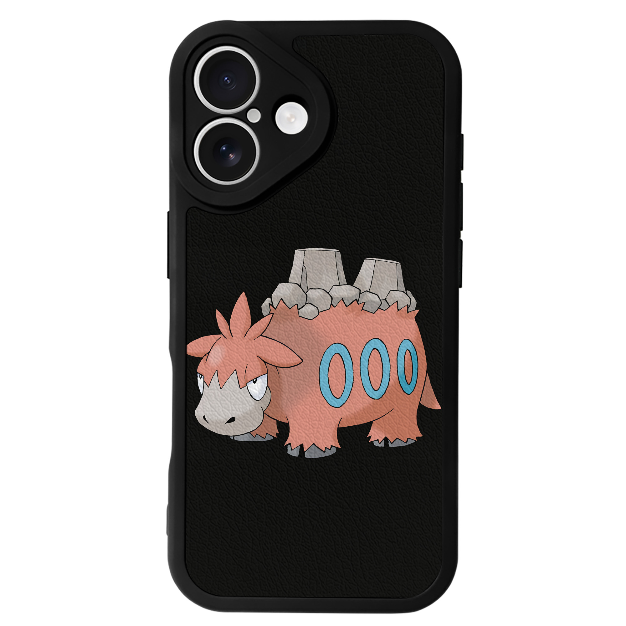 （画像用） ポケットモンスター Pokémon 【iPhone 16シリーズ対応】シリコンスマホケース（レザー調） 材質：シリコン